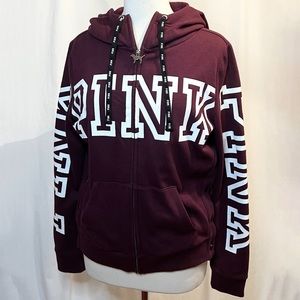 🦋NWOT Victoria’s Secret PINK Athletic Hoodie Jacket